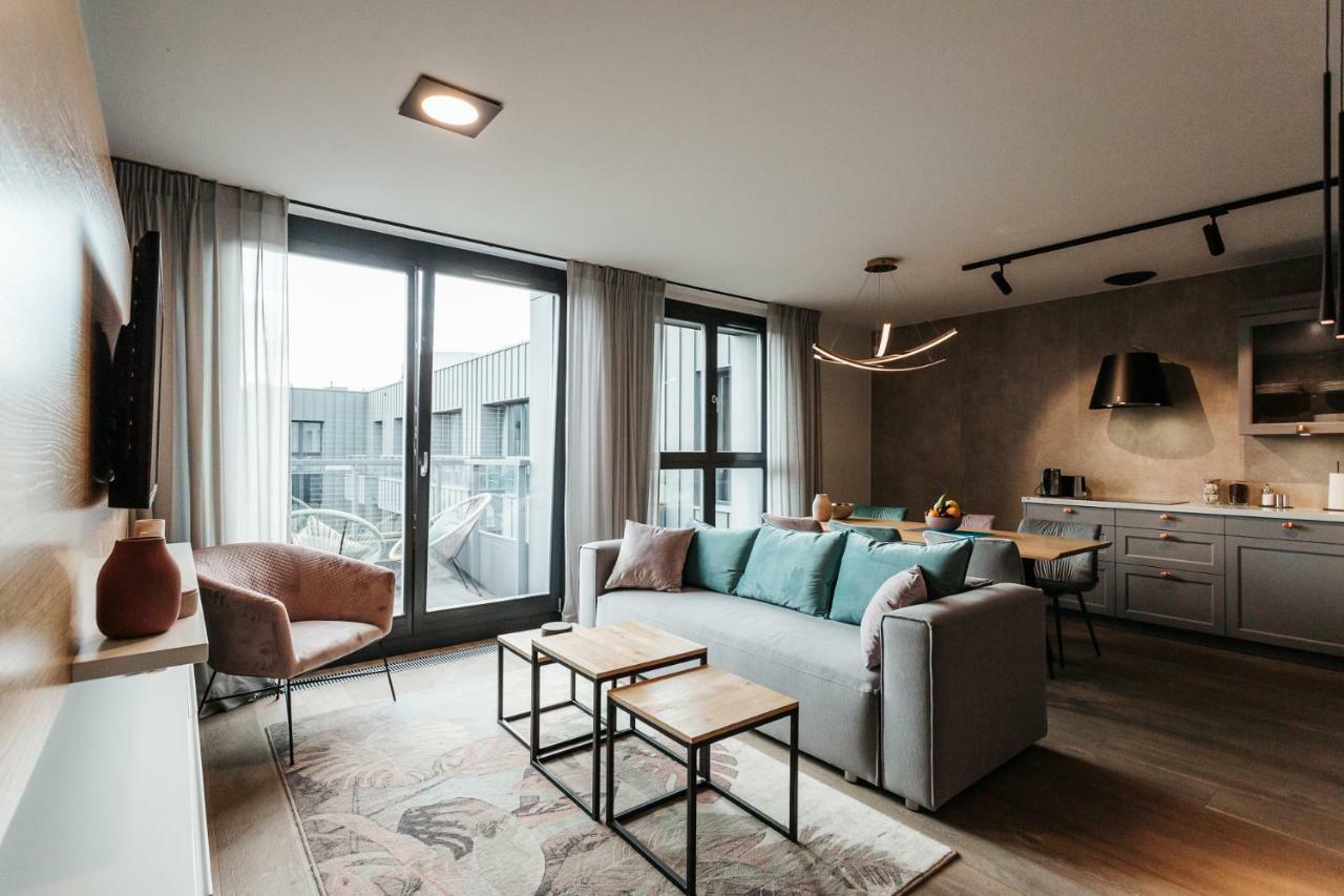 Diamond - Luxurious Apartment - A/C Krakow Luaran gambar