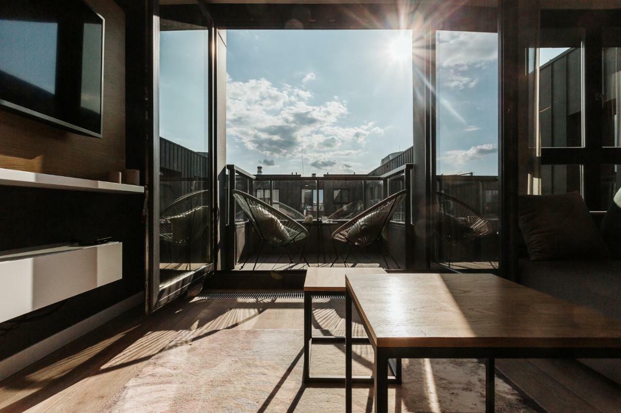 Diamond - Luxurious Apartment - A/C Krakow Luaran gambar