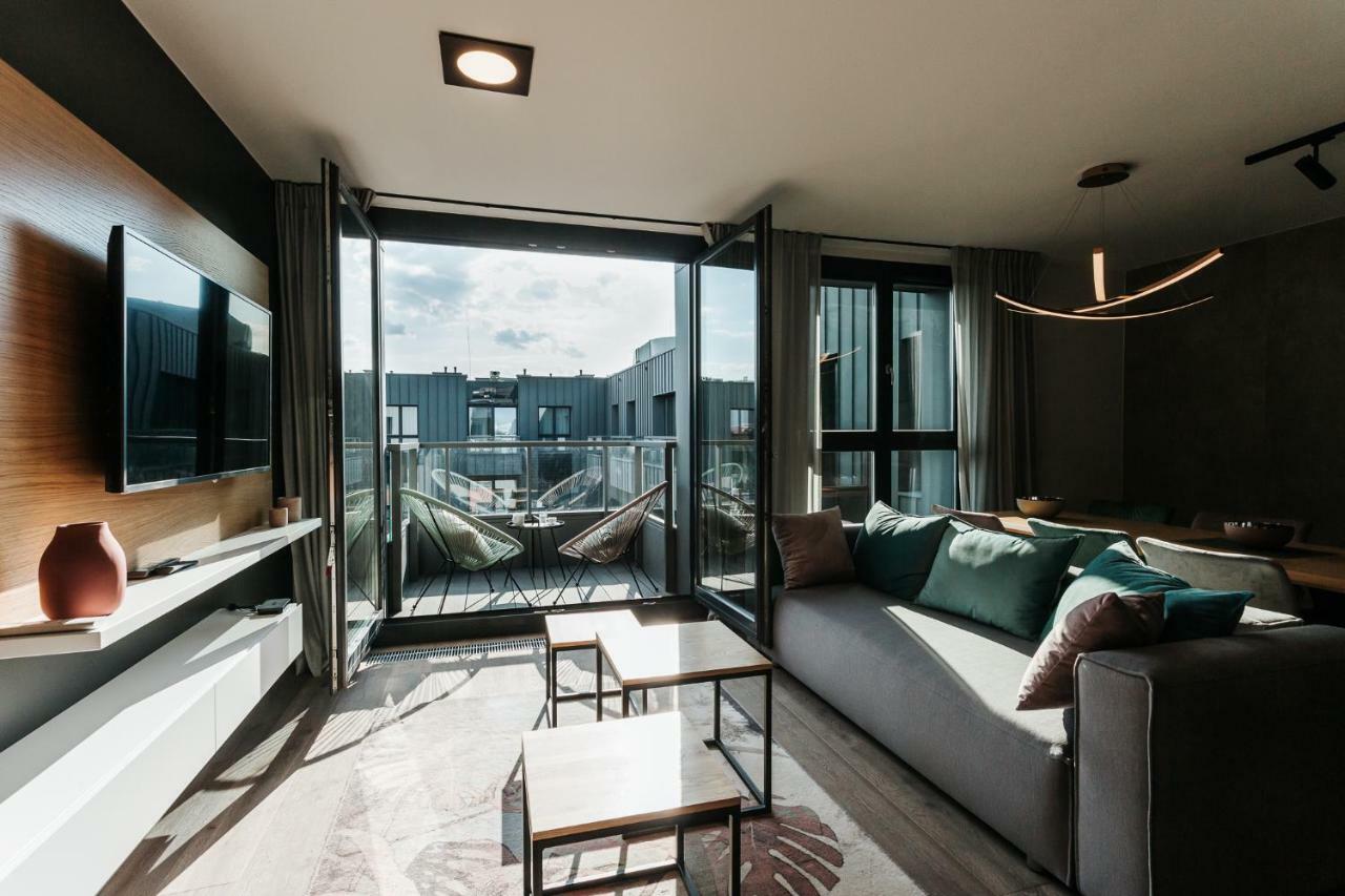 Diamond - Luxurious Apartment - A/C Krakow Luaran gambar